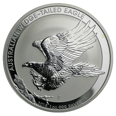 2015 1oz Silver Coin – Australian WEDGE-TAILED EAGLE